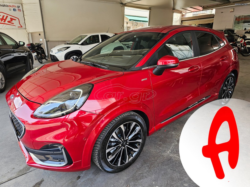 Ford Puma 2022 ST-Line Vignale - 155hp - Hybrid - Λειτουργία μασάζ