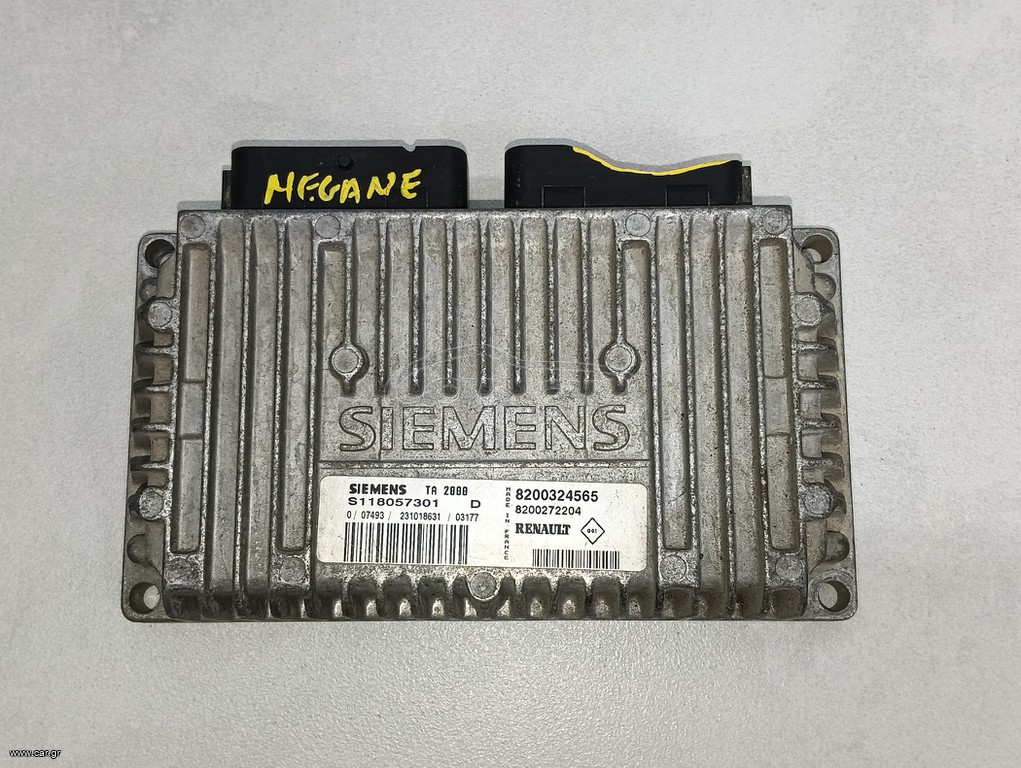 RENAULT MEGANE '05 2.0 16V AUTO (5Θ) ΕΓΚΕΦΑΛΟΣ* ΑΥΤΟΜΑΤΟΥ ΣΑΣΜΑΝ S118057301 D ( ΑΠΟ ΚΙΝΗΤΗΡΑ F4RC) (K)