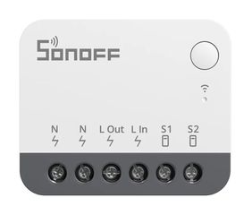 SONOFF smart διακόπτης ZBMINIR2, 1 κανάλι, ZigBee 3.0, 10A, λευκός