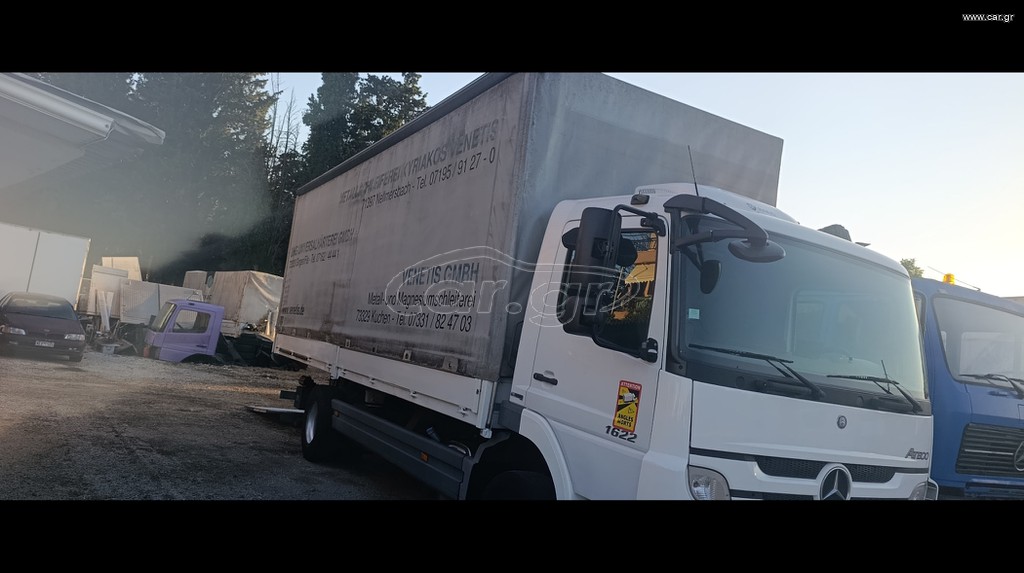 Καρότσα Κουρτίνα Mercedes-Benz 2015 Atego 1622.1624.1622