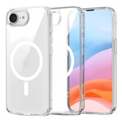 Θήκη Κινητού - Phone Case για Apple iPhone 16e/17e 6.1" Διάφανη Υβριδική MagSafe TPU/PC Shockproof Anti-Scratch Αντιολισθητική Ανθεκτική με Προστασία Κάμερας ( Κωδ.1-CASE0108 )