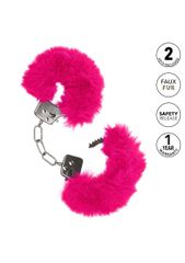 CalExotics Ultra Fluffy Furry Cuffs - Pink-thumb-3