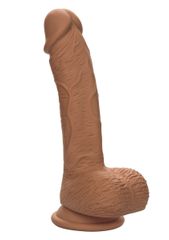 CalExotics Dual Density Silicone Studs 6.25”/16 - Brown skin tone