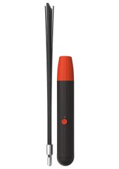 Taboom Bondage Essentials Electro Wand Whip - Black-thumb-2