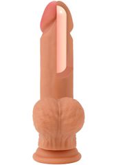 Realistic Dildo Liquid Silicone 19 cm-thumb-3