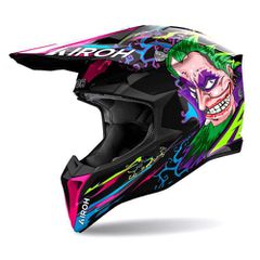 Κράνος Μηχανής Off Road Airoh Wraaap Music gloss