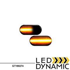 GTLED Φλας Φτερού NISSAN QASHQAI NAVARA NOTE PATHFINDER MICRA Led Dynamic Smoke 2 Τεμάχια