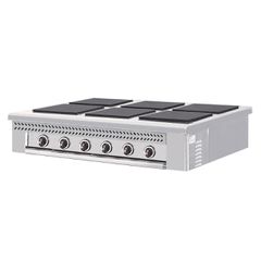 Εστία Ηλεκτρική Επιτραπέζια Εξαπλή 115,5x86x29Cm NORTH - Καινούργια.