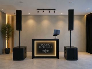 Σετ κολωνες με γουφερ 12 bluetooth 1200 watt rms αυτοενισχυομενες ΜΚ pro audio