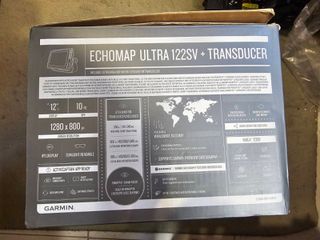 GARMIN ECHOMAP ULTRA 122 SV + G3 CHARTS GREECE + GT51M MATI