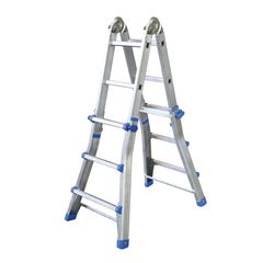ΣΚΑΛΑ ΑΛΟΥΜΙΝΙΟΥ ΠΟΛΥΜΟΡΦΙΚΗ PROFESSIONAL ΤΗΛΕΣΚΟΠΙΚΗ 4Χ3 BULLE 631146