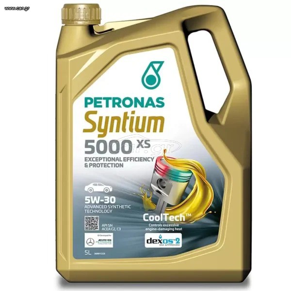ΛΑΔΙ ΜΗΧΑΝΗΣ PETRONAS SYNTIUM XS 5000 FULL SYNTHETIC 5W30 4L