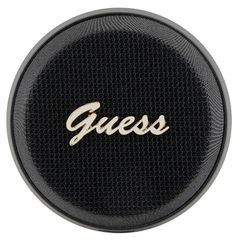 Guess Magnetic Script Metal Bluetooth speaker - black-thumb-2