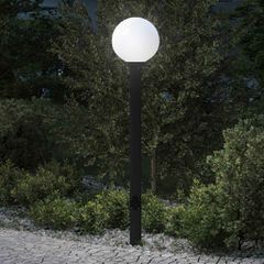 Φωτιστικό Κολωνάκι με Πρίζα Μαύρο 120 εκ. IP44 4006121