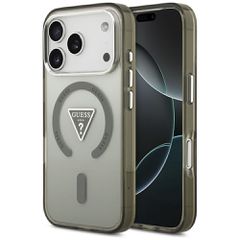 Guess IML Gradient Triangle Logo MagSafe Case for iPhone 17 Pro Max - Green