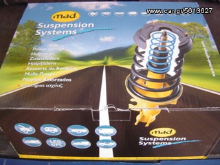 ΕΛΑΤΗΡΙΑ ΕΝΙΣΧΥΤΙΚΑ MAD SUSPENSION SYSTEMS ΓΙΑ ΒΑΡΟΣ!!!