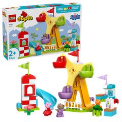 LEGO - DUPLO Peppa Pig - Funfair (10453) / Toys