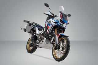 SW-MOTECH SIDECASE KIT 45/37 TRAX για HONDA CRF1100L / Adv Sports (2019 – ) – Ασημί
