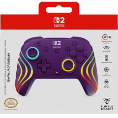 Turtle Beach - Wireless Controller - Afterglow Wave (Purple) / Nintendo Switch 2-thumb-1