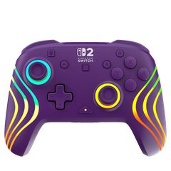 Turtle Beach - Wireless Controller - Afterglow Wave (Purple) / Nintendo Switch 2