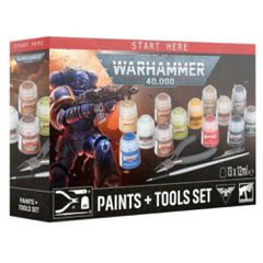 Warhammer 40,000 – Paints + Tools Set 60-12