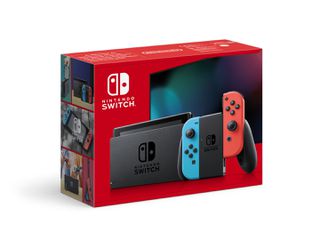 Nintendo Switch portable game console 15.8 cm (6.2") 32 GB Touchscreen Wi-Fi Blue, Grey, Red