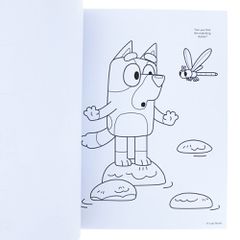 Bluey Colouring Book A4 & Sticker Set-thumb-4