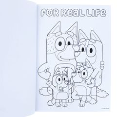 Bluey Colouring Book A4 & Sticker Set-thumb-3