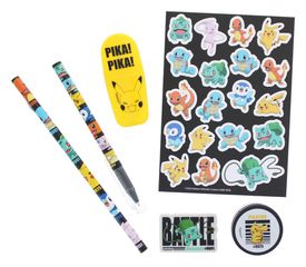 Pokémon Stationery Set 7-piece-thumb-1