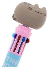 Pusheen Multi Colour Pen Spinny By The Pool Blue-thumb-2