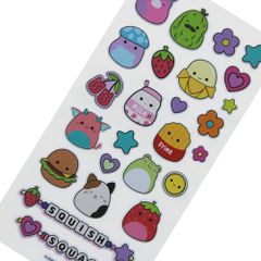 Squishmallows Sticker Set Super Puffy-thumb-2