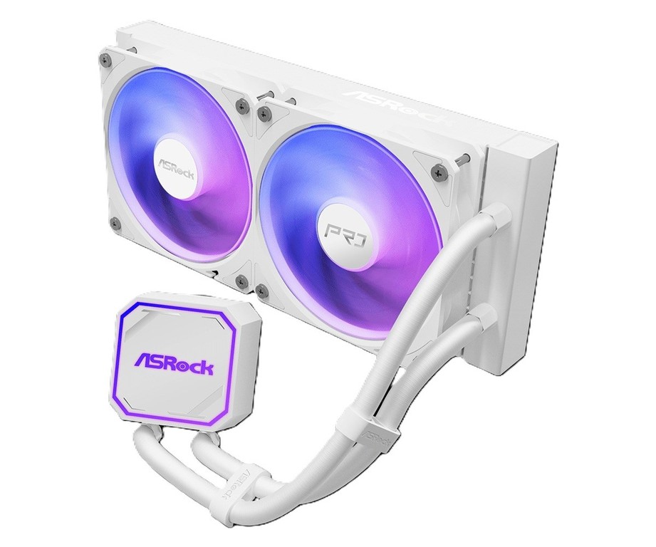 ASRock Pro White 240 ARGB Cooling
