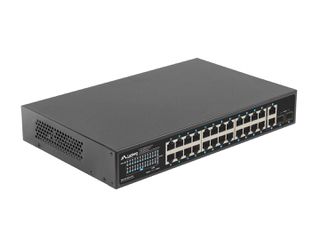 Lanberg RSGE-24P-2GE-2S-250 network switch Unmanaged-thumb-2