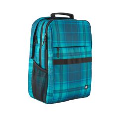 HP Campus XL Tartan Plaid Backpack-thumb-1