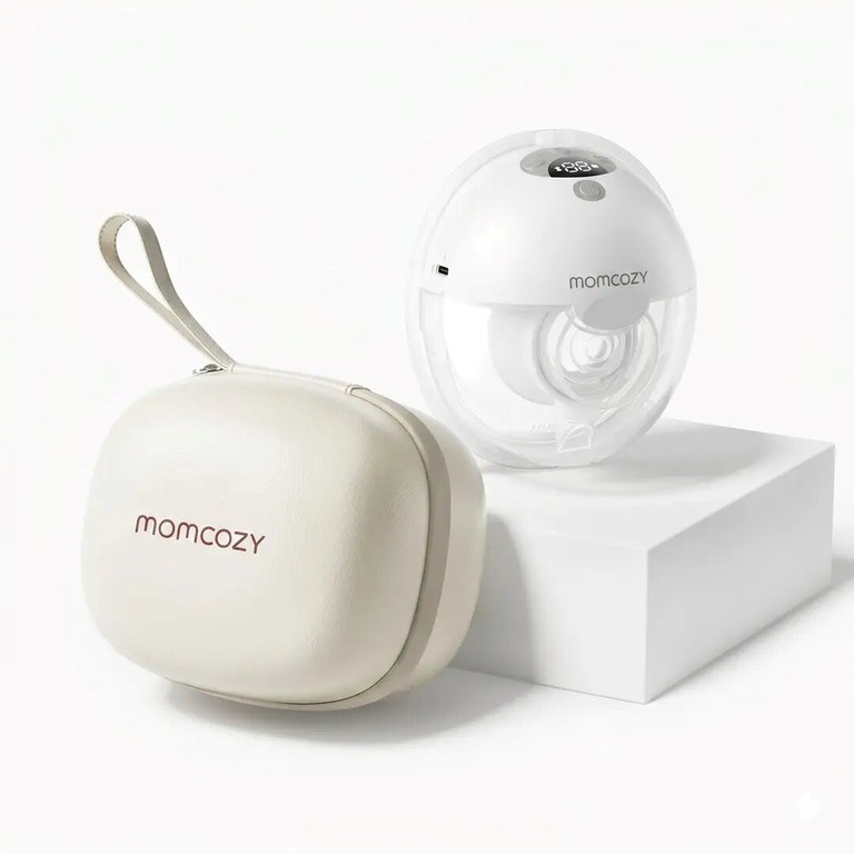 Momcozy M5 Breast pump with app control – Single set Gray