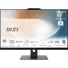 MSI Modern AM272P 1M-855EU Intel Core 5 120U 68.6 cm (27") 1920 x 1080 pixels All-in-One PC 16 GB DDR5-SDRAM 512 GB SSD Windows 11 Pro Wi-Fi 6E (802.11ax) Black
