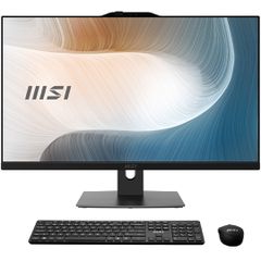 MSI Modern AM272P 1M-1293XEU All-in-One PC/workstation Intel Core 5 120U 68.6 cm (27") 1920 x 1080 pixels 16 GB DDR5-SDRAM 512 GB SSD Wi-Fi 6E (802.11ax) Black