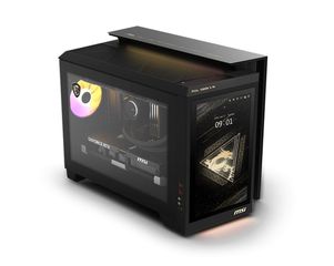 MSI MEG Vision X AI 2NVR7-290EU Intel Core Ultra 7 265K 64 GB DDR5-SDRAM 1 TB SSD NVIDIA GeForce RTX 5070 Ti Windows 11 Home Desktop PC Black