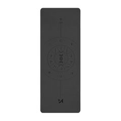 Wozinsky WNSP-NKB 183 x 61 x 0.5 cm natural rubber yoga mat - black