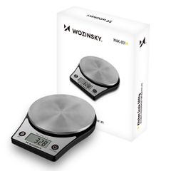 Wozinsky WAK-651 Kitchen Scale with LCD Display up to 5 kg - Black