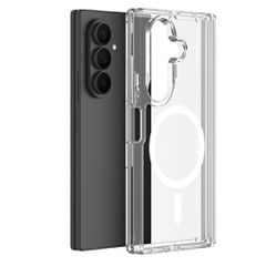 Dux Ducis Clin Mag Case for Samsung Galaxy Z Fold 8 / Z Fold 7 Compatible with MagSafe - Transparent