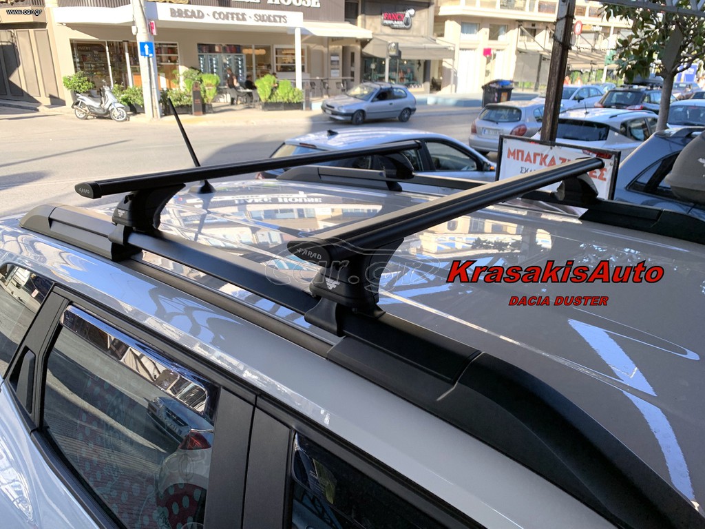 Μπάρες Αλουμινίου FARAD Aerodynamic Black σε Dacia Duster