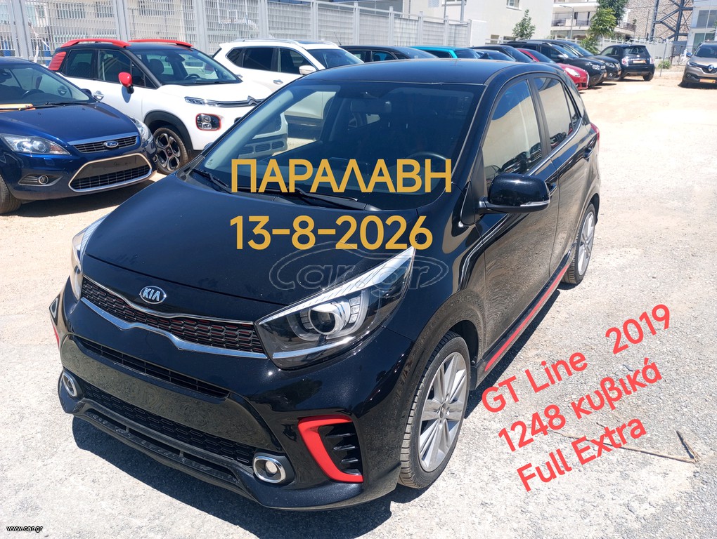 Kia Picanto 2019 GT Line -ΓΑΛΛΙΑΣ-Οθόνη-Κάμερα-Ζάντες-ΑΨΟΓΟ