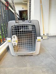 σπιτάκι σκύλου, κλουβί μεταφοράς και crate