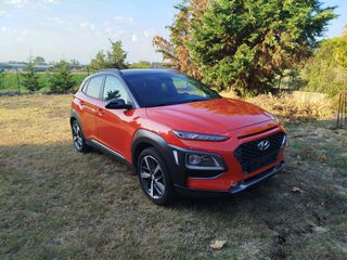 Hyundai Kona 2018 orange exclusive