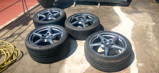 porsche ,BBS , 5Χ130 , 8Χ18 ΕΤ 57 , 10Χ18 ΕΤ 58