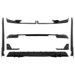 Kit Aero Body gia BMW X5 G05 LCI 2023+ M-Tech Black Knight Design Diffuser Lip