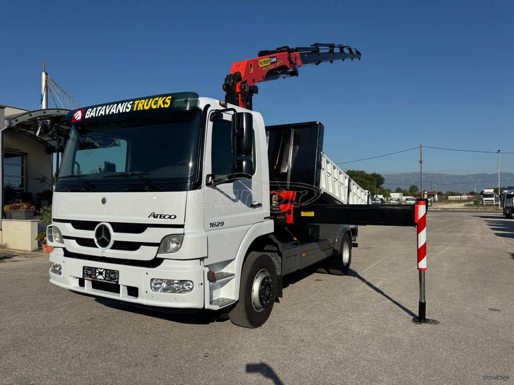 Ανατροπή + Γερανός Mercedes-Benz 2014 MB ATEGO 1629 2014