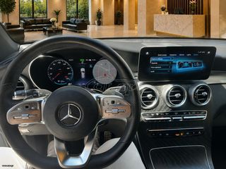 Mercedes-Benz GLC 300 2021 ΑΒΑΦΟ,de,4matic,amg,alcantara,full service,πλήρες αρχειο-thumb-10