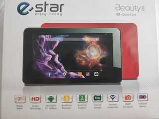 Tablet e-star beauty red